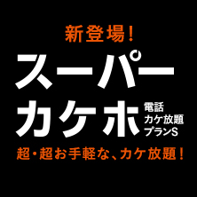 スーパーカケホ（電話カケ放題プランS）