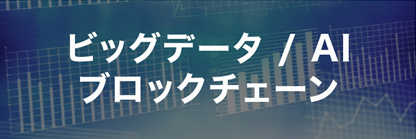 ビッグデータ/AI/ブロックチェーン