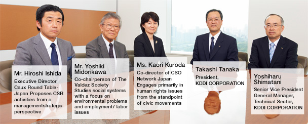 Phot: <Fiscal 2010> Four Material Issues and Expectations for KDDI