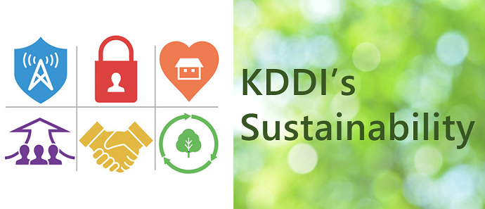 KDDI's Sustainability